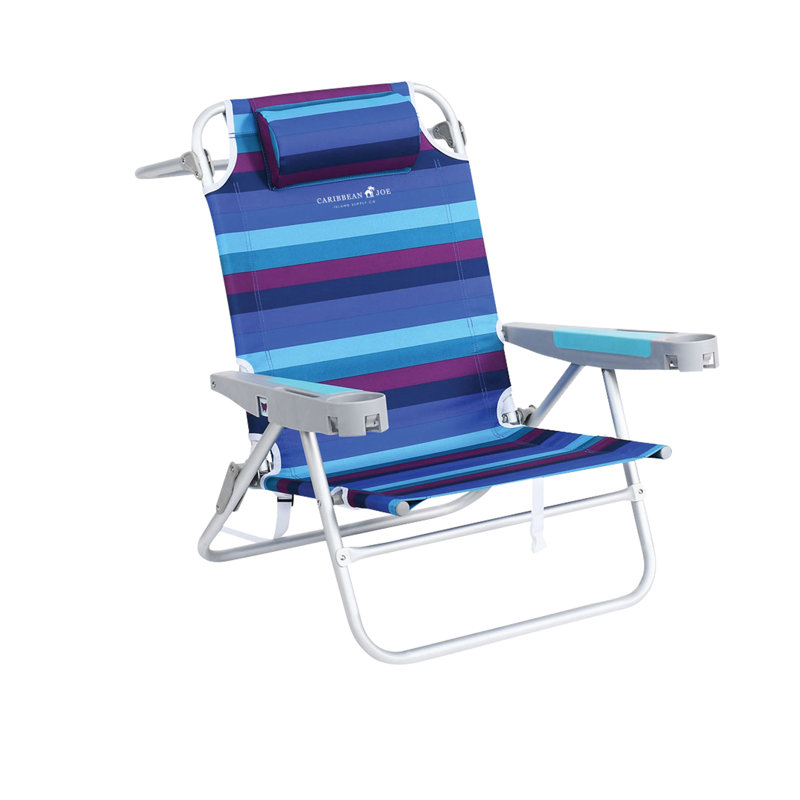 Caribbean Joe Folding Beach Chair & Reviews Wayfair